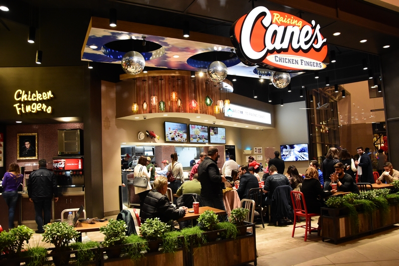 Opening of Raising Cane's